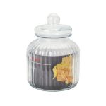 NOV - GLASS CEREAL JAR WITH AIRTIGHT LID 4 L