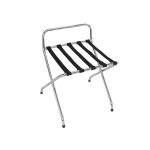 NOV - ST/ST BAG STAND FOR ROOMS 68 x 43 x 52 CM WITH BACKSPLASH