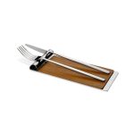 COMAS - ATLANTIDA CUTLERY HOLDER WITH WOODEN BASE 19 CM - Image 2