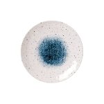 BNOV - DECOR MELAMINE SIDE PLATE WHITE/BLUE 20 CM