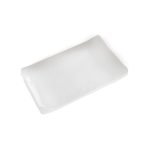 NOV - MELAMINE RECTANGULAR PLATTER WHITE 40 x 29.5 x 3 CM