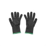 TC - MEDIUM CUT-RESISTANT GLOVE SET BLACK/GREEN 25 x 16.5 CM