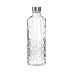 UNIGLASS - DIAMOND BOTTLE 1 L WITH SILVER CAP