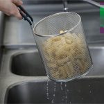 TC - ROUND PASTA BASKET ST/ST 13.3 x 18.1 CM - Image 3