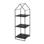 ESPIEL - ERGO 3 PLATES METAL SHELF STAND 32 x 30 x 100 CM