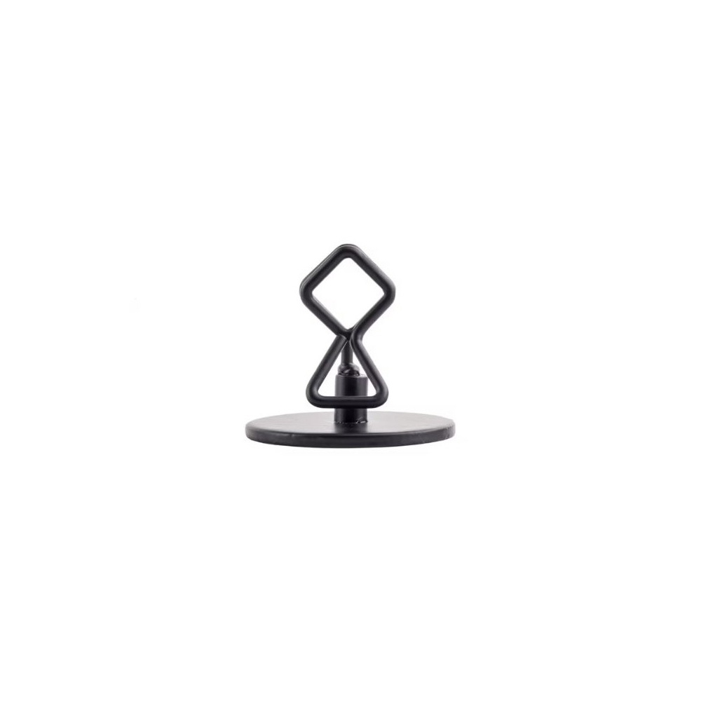 BKC2202.jpg TC - CARD HOLDER METAL BLACK 5 x 5 x 5 CM - Image 1