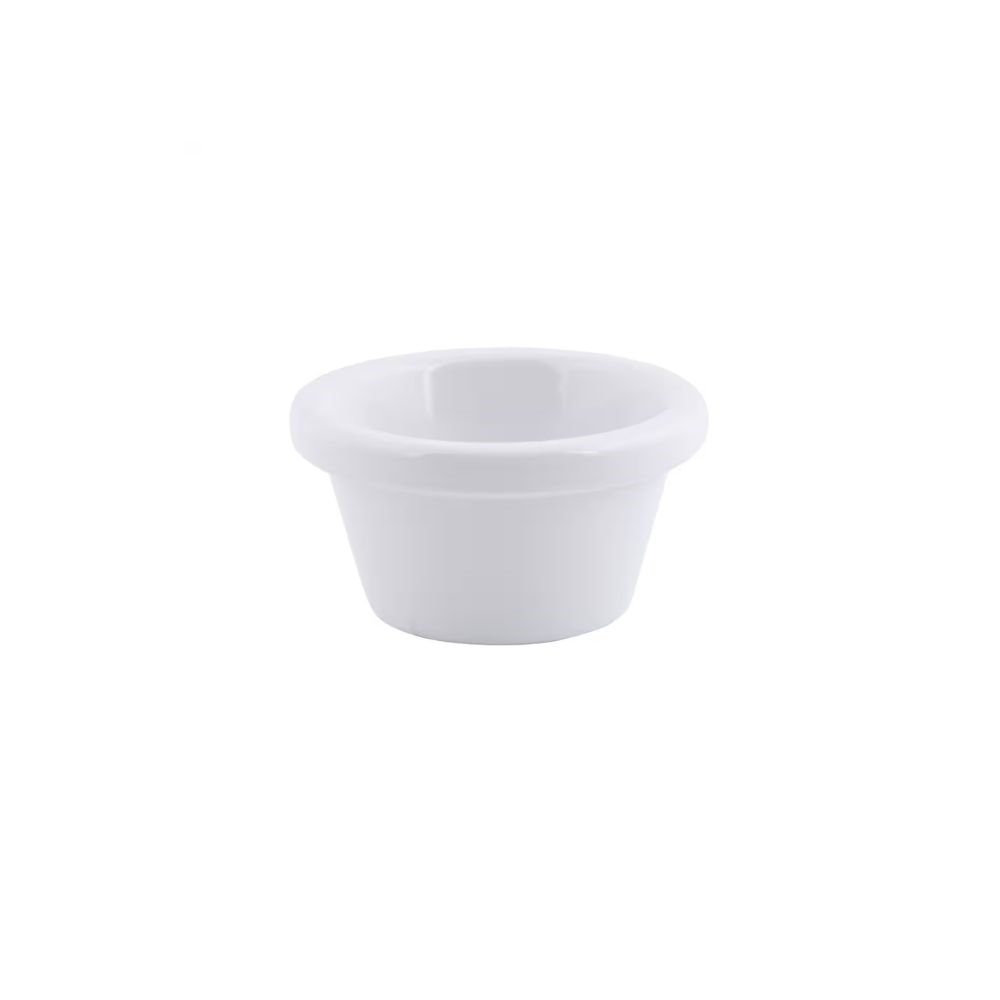 RAM3WEU.jpg TC - PLAIN RAMEKIN WHITE 7.9 x 4.3 CM / 90 ML - Image 1