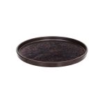 TOGNANA - CORTEN MELAMINE EDGE PLATE 25 CM