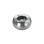KAN - BARREL WINDPROOF ASHTRAY ST/ST 10 x 6.5 CM