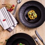 TOGNANA - VULCANIA BLACK PASTA BOWL 29 CM - Image 2