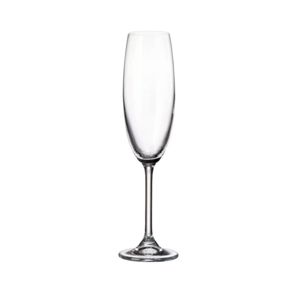 0802786.jpg BOHEMIA CRYSTAL - COLIBRI CHAMPAGNE GLASS 220 ML - Image 1
