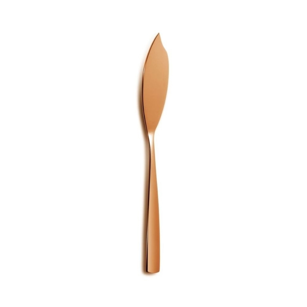 11908.jpg COMAS - BARCELONA COPPER 18/0 3.5 MM FISH KNIFE SET OF 12 - Image 1