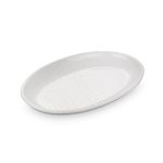 BNOV - OVAL MELAMINE PLATTER WHITE 71 x 45.4 x 3.5 CM