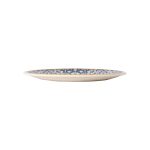 BNOV - PATTERN MELAMINE DINNER PLATE ORANGE/DARK BLUE 25 CM - Image 2