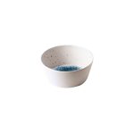 BNOV - DECOR MELAMINE BOWL WHITE/BLUE 14.8 x 6.5 CM