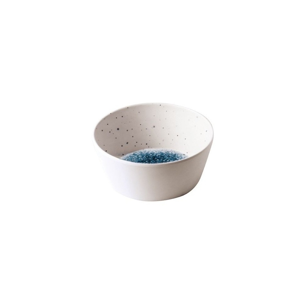 12-426.jpg BNOV - DECOR MELAMINE BOWL WHITE/BLUE 14.8 x 6.5 CM - Image 1