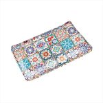 BNOV - MULTI-COLOUR SHAPES RECTANGULAR MELAMINE PLATTER 40 x 29.5 x 3 CM