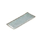 BNOV - TURQUOISE RECTANGULAR MELAMINE PLATTER 30.9 x 12.5 x 2.2 CM