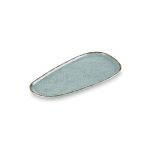 BNOV - TURQUOISE IRREGULAR MELAMINE PLATTER 27 x 15 x 2 CM