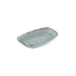 BNOV - TURQUOISE PARALLELOGRAM MELAMINE PLATTER 17.8 x 10.8 x 2.9 CM