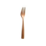COMAS - BARCELONA COPPER 18/0 3.5 MM DESSERT FORK SET OF 12