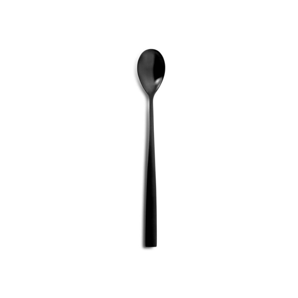 7552.jpg COMAS - BARCELONA BLACK 18/0 3.5 MM SODA SPOON SET OF 12 - Image 1