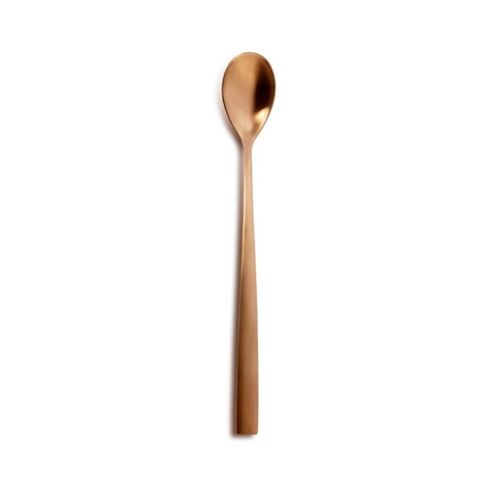 7553.jpg COMAS - BARCELONA COPPER 18/0 3.5 MM SODA SPOON SET OF 12 - Image 1