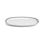 TOGNANA - AZ FILO BLU OVAL PLATE 26 x 16 CM AZ020267420