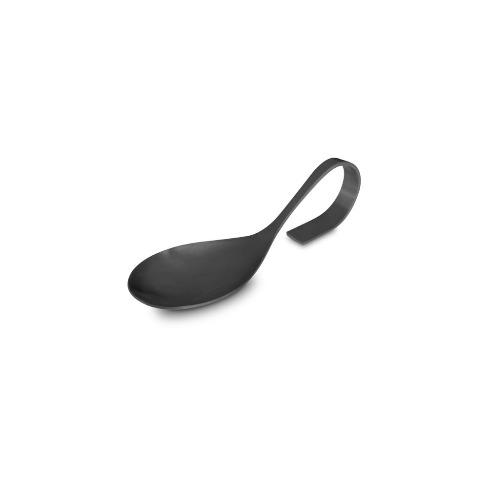 8798.jpg COMAS - BARCELONA BLACK 18/0 3.5 MM APPERIZER SPOON - Image 1