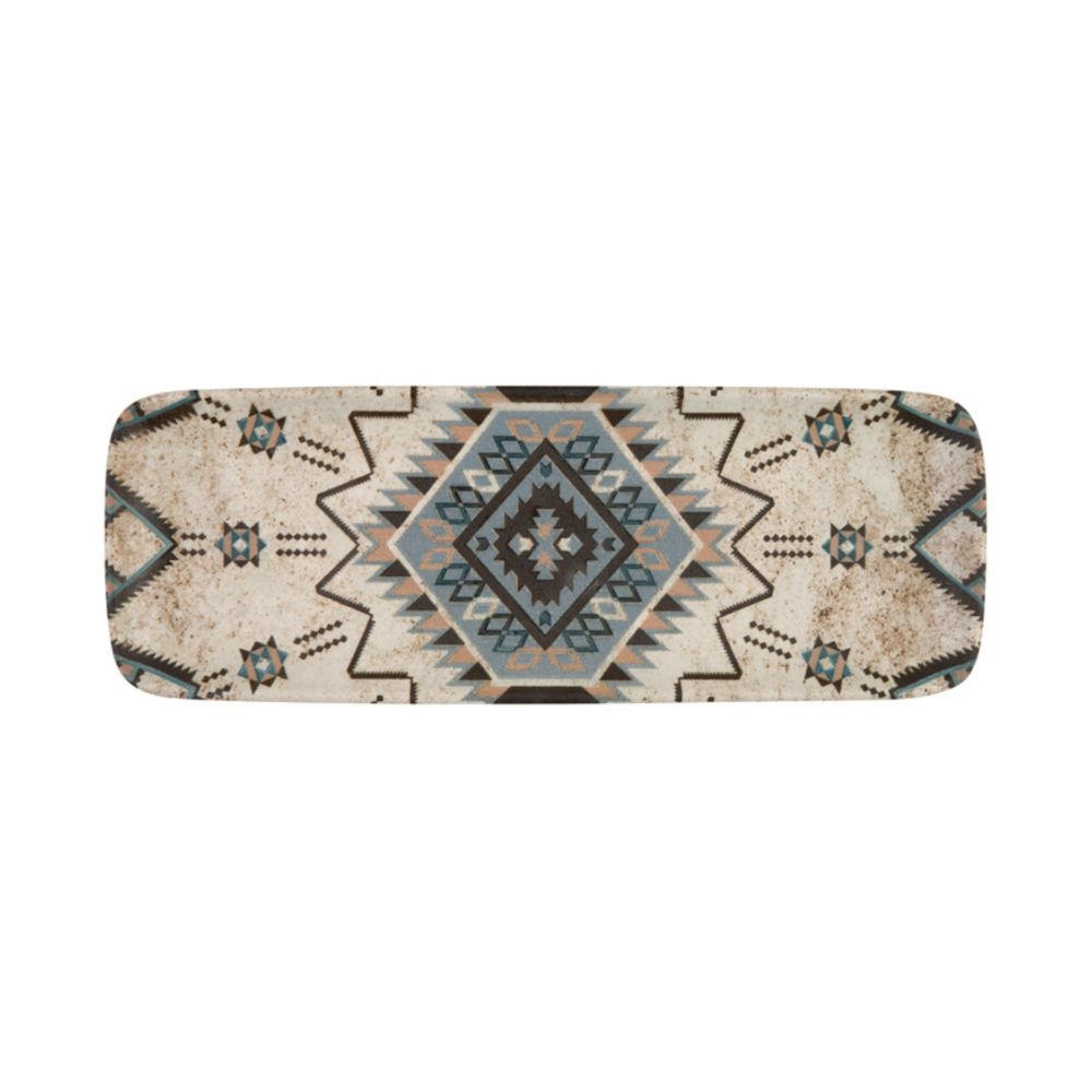 0744574.jpg ID FINE - HERITAGE PORCELAIN RECTANGULAR PLATE 30 x 14 CM - Image 1