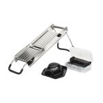 COMAS - MANDOLIN VEGETABLE SLICER ST/ST 18/10 WITH 5 BLADES 39.5 x 12.3 CM