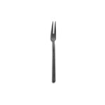 COMAS - KODAI VINTAGE BLACK 18/0 3 MM TABLE FORK 2 PRONGS SET OF 12