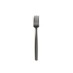 COMAS - ATLANTIDA ICE BLACK 18/10 6 MM CAKE FORK SET OF 12