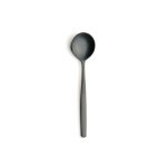 COMAS - ATLANTIDA ICE BLACK 18/10 6 MM CAKE SPOON SET OF 12