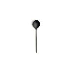 COMAS - ATLANTIDA ICE BLACK 18/10 6 MM MOKA SPOON SET OF 12