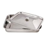 KAN - RECTANGULAR ST/ST OVEN DISH LID 40 CM - Image 2