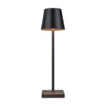 OF - CHIC BLACK LAMP 38 CM