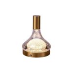 OF - LAMPE GOLD LAMP 18 CM