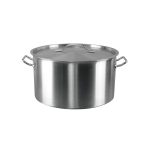 NOV - ECO LINE LOW SAUCE POT WITH LID ST/ST ø32 x 12 CM / 9.6 L