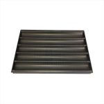 GTSA - BAGUETTE BAKING TRAY PERF. ALUMINIUM NON-STICK 60 x 40 x 3 CM