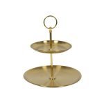 HIT - ETAGERE METAL GOLD Ø14 - 20 CM