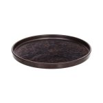 TOGNANA - CORTEN MELAMINE EDGE PLATE 27 CM