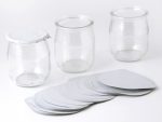 100 CHEF - THERMO-SEALABLE WHITE COVER XS FOR YOGURT POT 120 - 150 ML / PACK OF 750 PCS - Image 2
