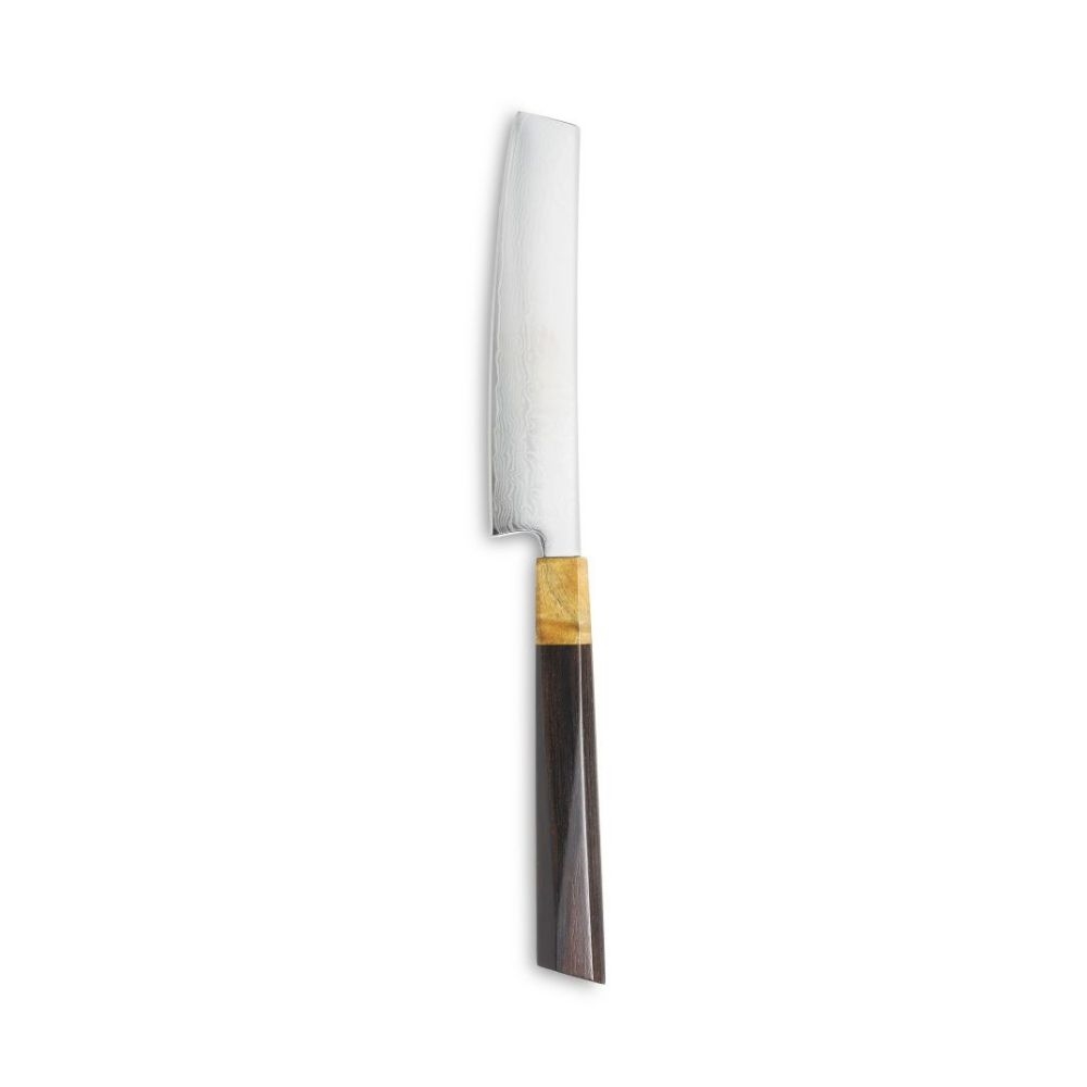 10997.jpg COMAS - KAJI DAMASCUS 67 BIRCH WOOD STEAK KNIFE 23.5 CM - Image 1