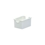 BNOV - SUGAR PACKED HOLDER WHITE 8 x 5 x 5 CM