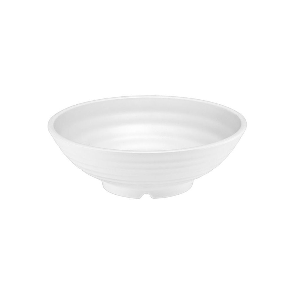 XM Casa Xm – Galaxy White Melamine Salad Bowl 24 X 6.5 Cm No.9129
