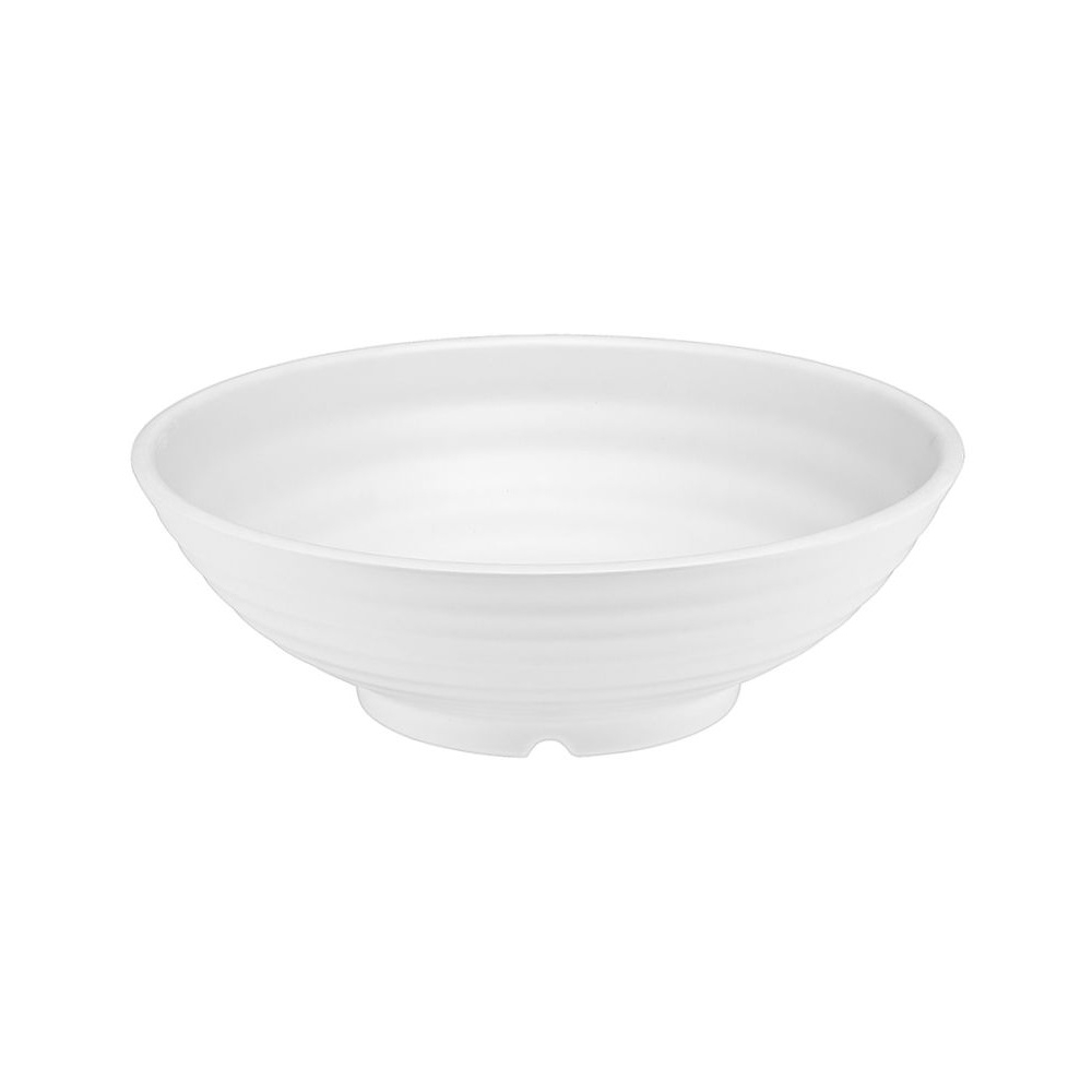 XM Casa Xm – Galaxy White Melamine Salad Bowl 28 X 8 Cm No.9130