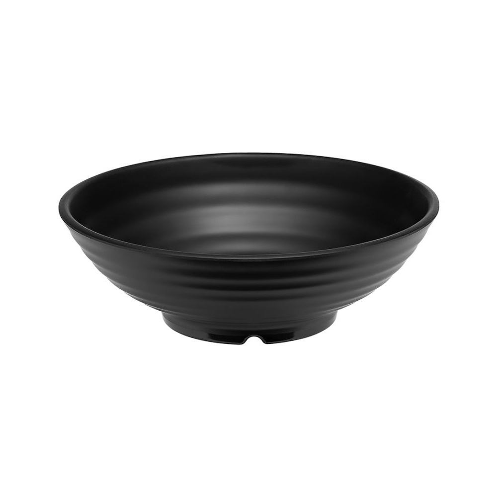 XM Casa Xm – Galaxy Salad Bowl Melamine Matt Black 28 X 8 Cm No.9138
