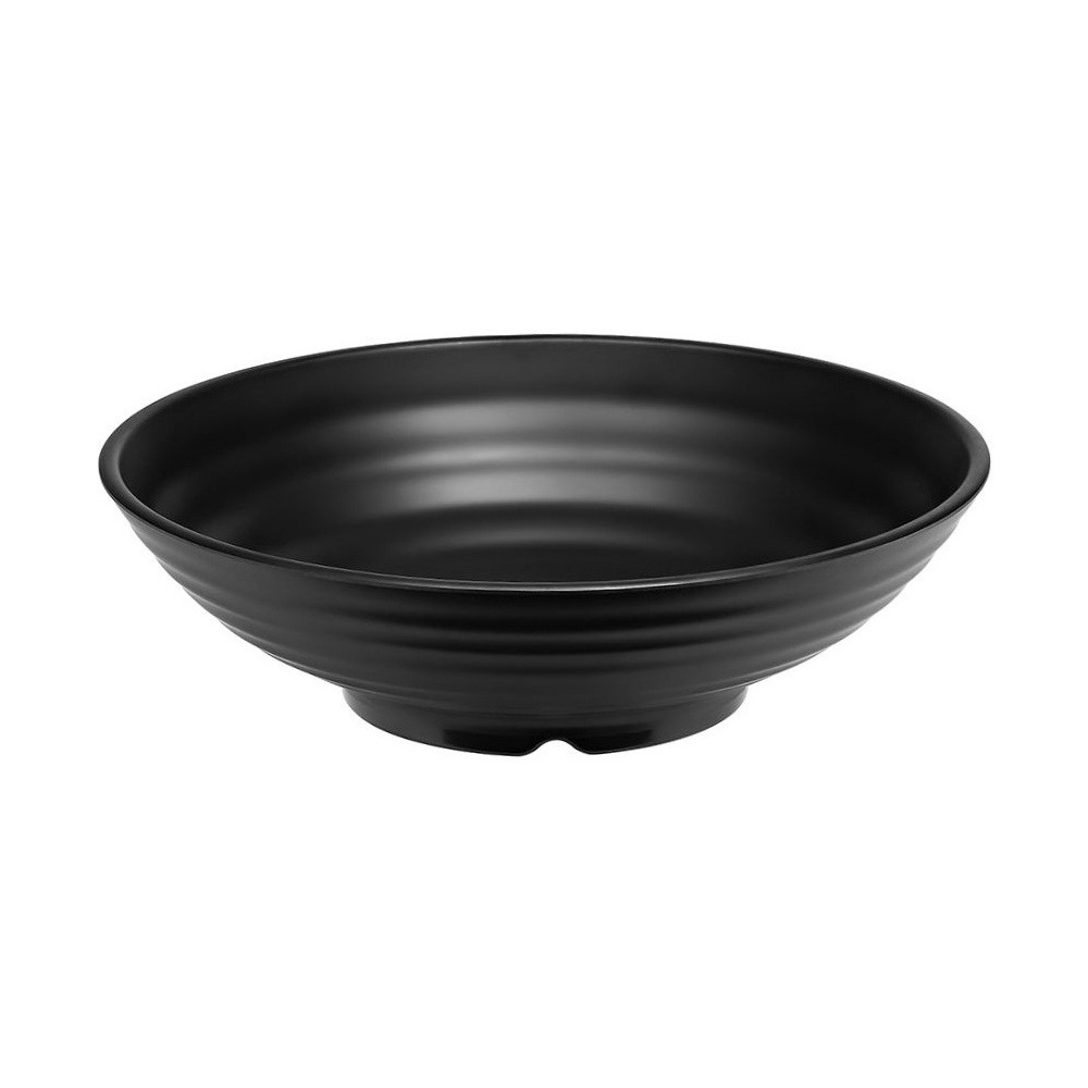 XM Casa Xm – Galaxy Salad Bowl Melamine Matt Black 32 X 9 Cm No.9139