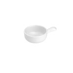 XM - RAMEKIN WITH HANDLE MELAMINE WHITE 11 x 7.5 CM No.9144